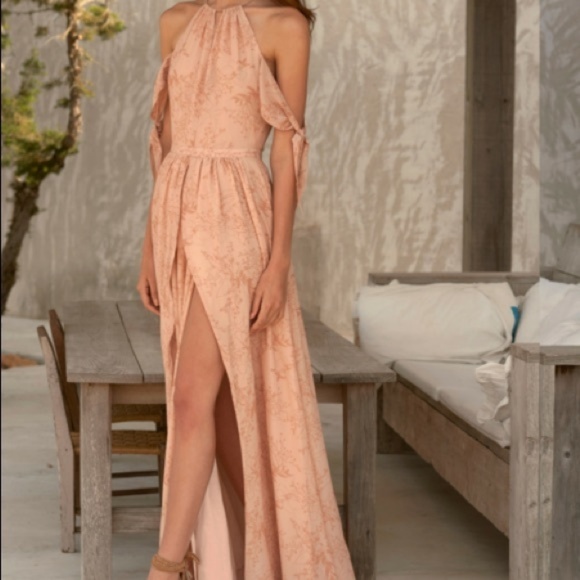 The Jetset Diaries “Sierra” Maxi Nude Floral NWT - Picture 2 of 6